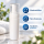 Schaumpumpe 150 ml, weiß, HDPE, weiß, mit transp. Überkappe