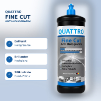 Unikum QUATTRO Fine Cut Antihologramm Politur 1Kg