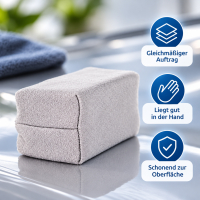 Detroit Suede Applicator Sponge Grey
