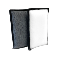 Unikum Scrub Pad schwarz/grau fein 2-seitiges Mikrofaserpad